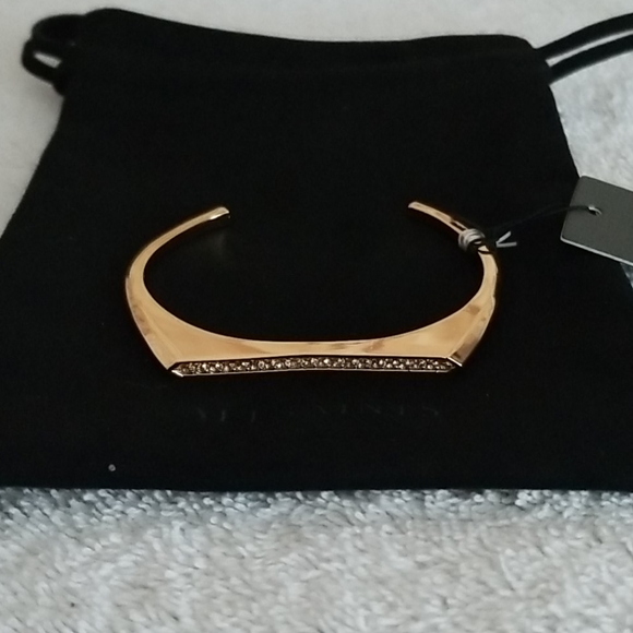 New ALLSAINTS Pavé Open Cuff Bracelet - Picture 2 of 8
